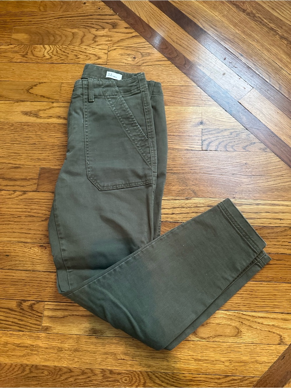 Gap Women’s Olive Green Skinny Ankle Casual Pants Size 4